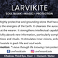 Manifesting | Grounding | Larvikite | Spiritual | Energy | Gemstone | Stacker | January's Birthstone | Aquarius | Bracelet | 8mm