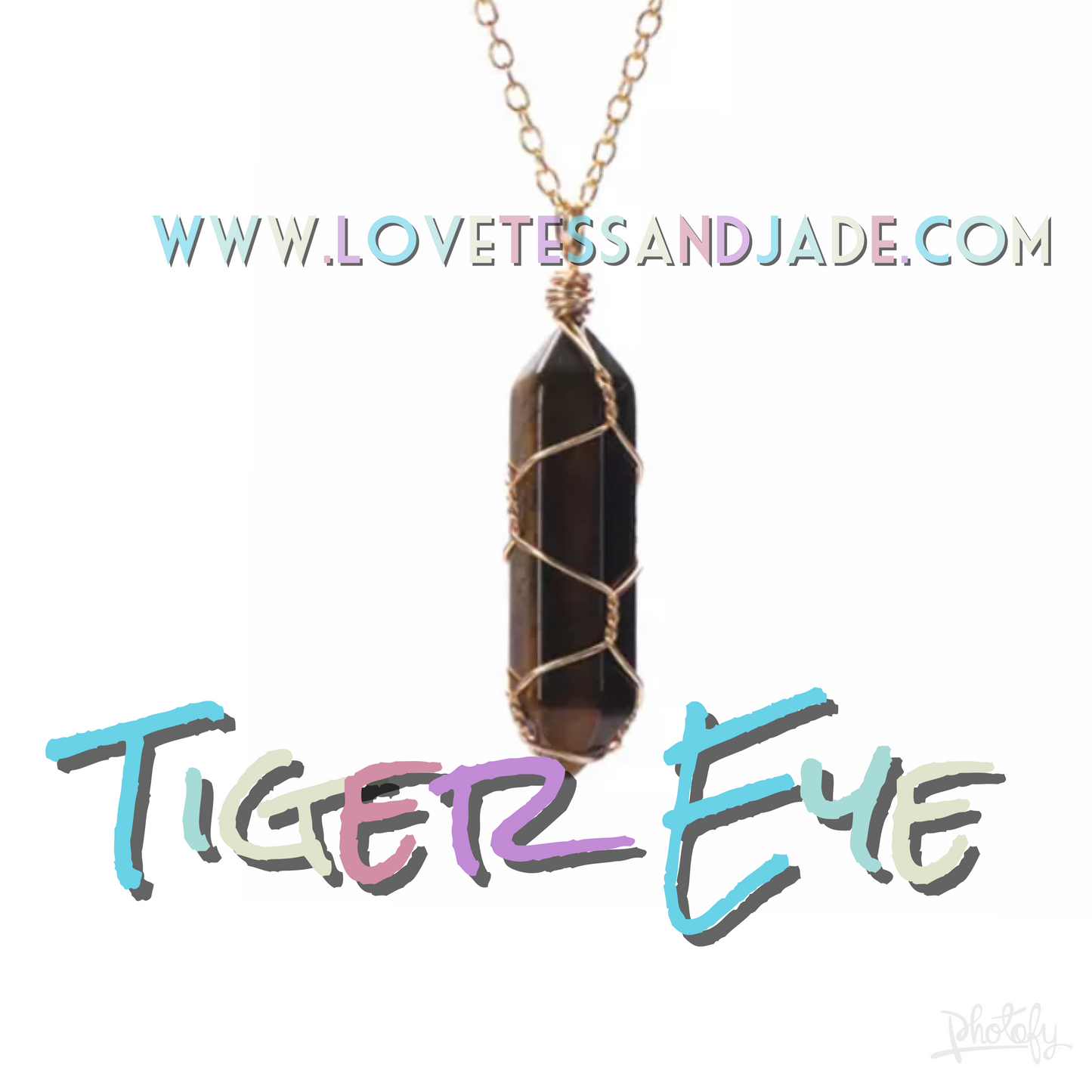 Crystal | Wire Wrapped | Natural | Point | Amethyst | Rose Quartz | Opalite | Green Aventurine | Tiger Eye | Crystal Quartz